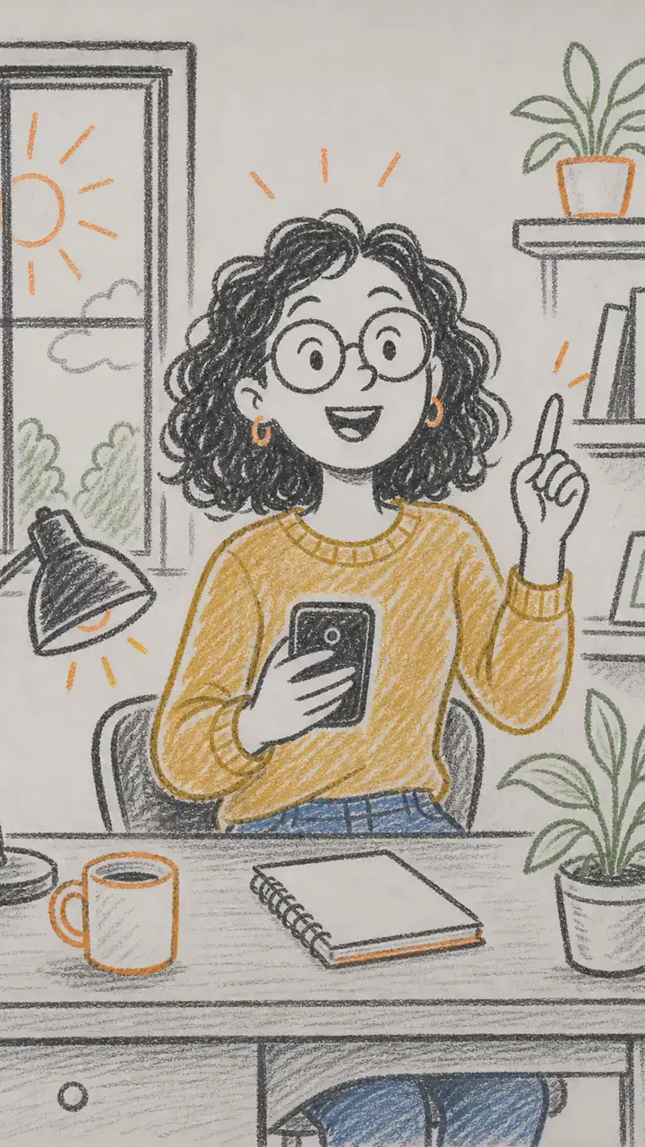 La même scène dessinée dans le style Craie